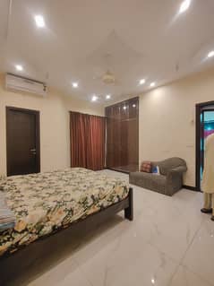 10 Marla Luxury Fully Furnished Lower Portion For Rent Short And Long Term In Bahria Town Lahore