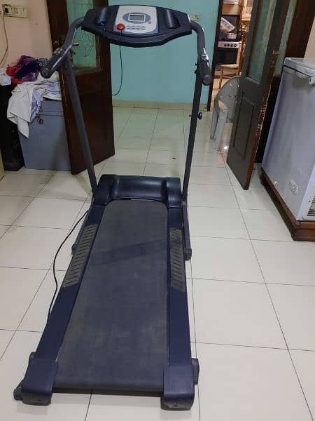 Slimline Treadmill (Black) – Good Condition! 1