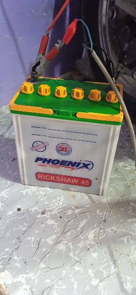 Phoenix 45 ampere battery no dry  alto 660 CC car & solar 12 volt 3