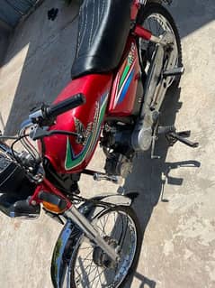 Honda CD 70cc for sale = 03191109507whatsapp