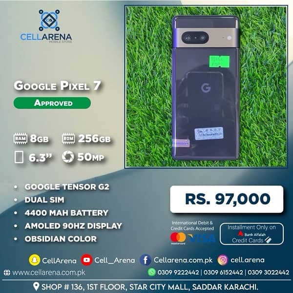 Cellarena GOOGLE PIXEL 7 DUAL SIM Approved 0