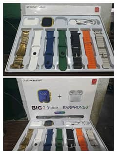 I 20 ultra max smart watch gold plus ear buds