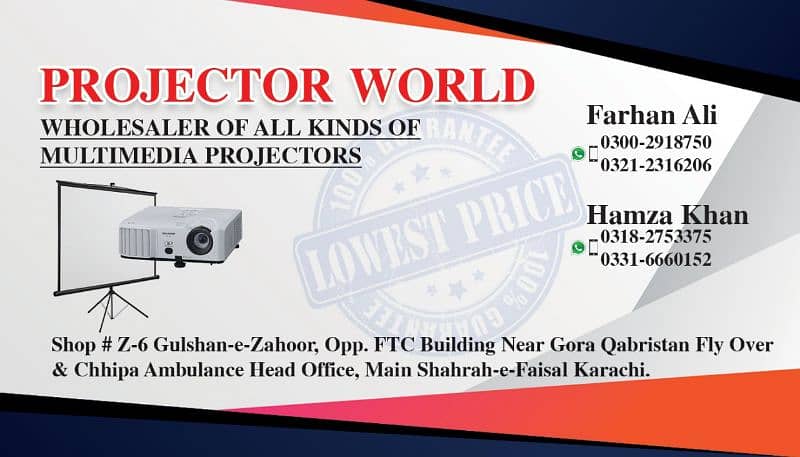 high lumens VGA multimedia projectors o3oo 291875o 2