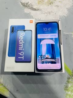 redmi 9T condition 10/10 dual sim 4/128 no open no repair