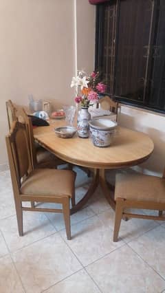 Dining Table with 6 Chairs