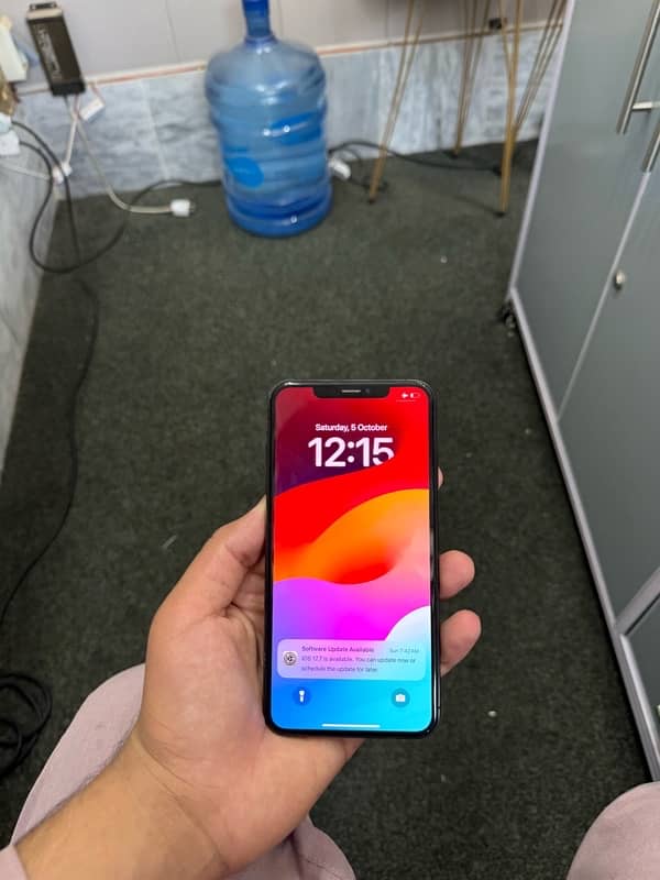 iphone xsmax 64gb Factory Unlock 78BH 2Month Esim Time  Pannel chng 7