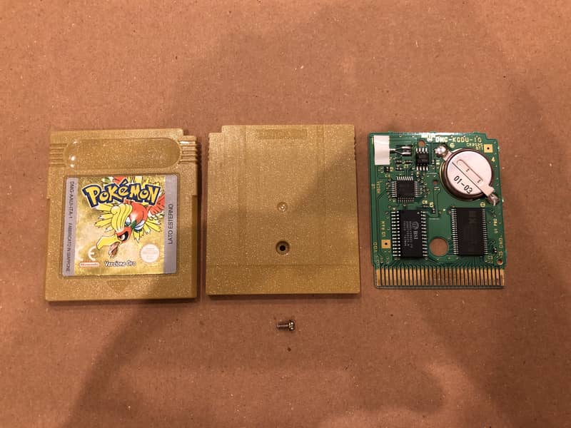 Pokemon Nintendo gameboy game boy color 3