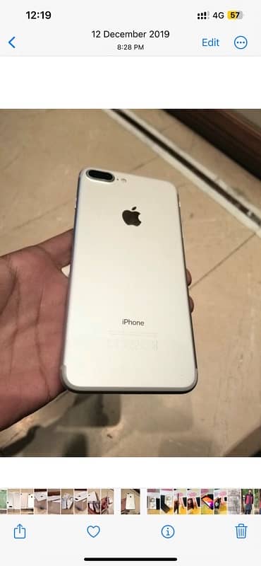 Iphone 7 Plus 128Gb PTA Approved With box 6