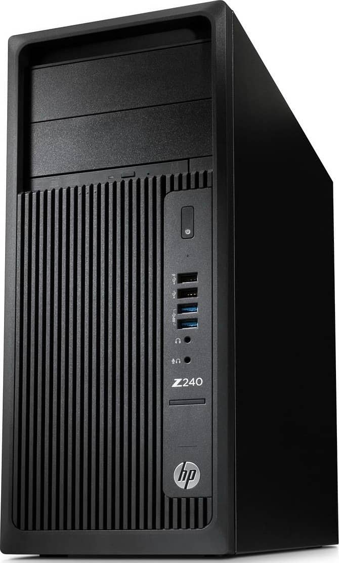 Hp Z240 Tower i7-6700 16GB DDR4 256GB NVME 1