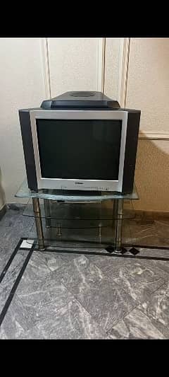 Tv Sony with its stand beautiful stand