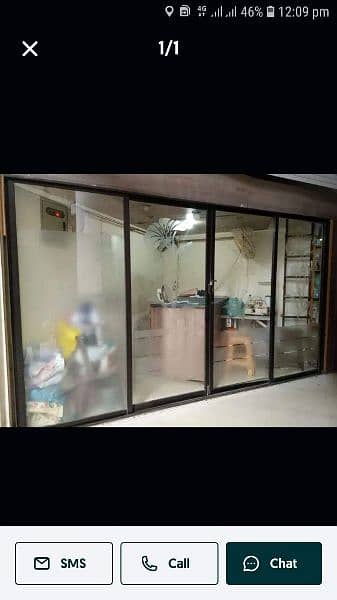 aluminium glass door 0