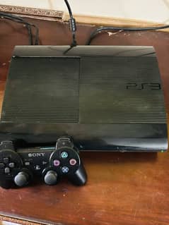 PlayStation 3 ultra slim 500gb with wireless controller