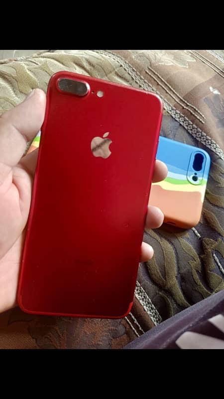 urgent sale need money I phone 7 plus PTA approved lifetime 256 1