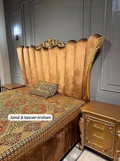 bed set/wooden bed/side table/bed dressing table/bridal set/furnitur