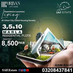 3 Marla Residential Plot File For Sale In City Venture District On Easy Monthly Installments