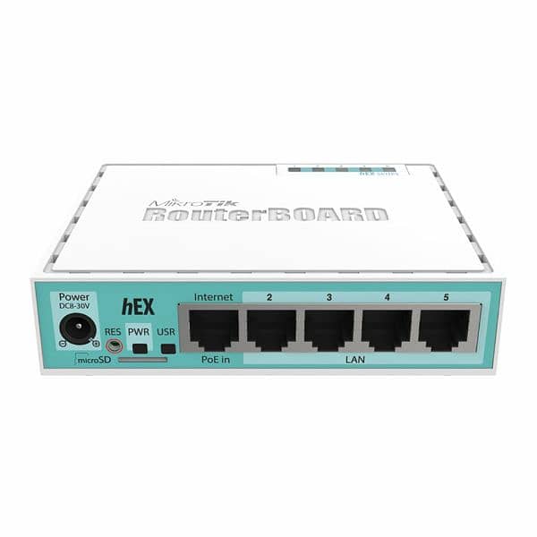 RB750Gr3 Hex Mikrotik Router Board 5x Gigabit Ethernet 0