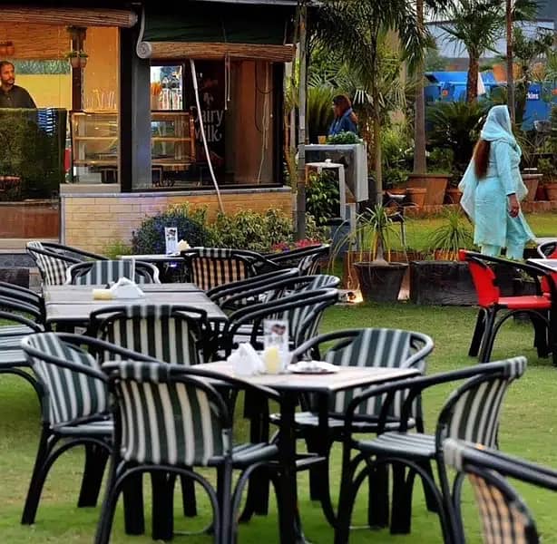 Heaven Garden Chairs, Lawn Park Restaurant Cafe Furniture Outdoor 18