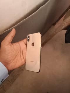 iphone xs gold clore 10 by 10 both sim pta approved