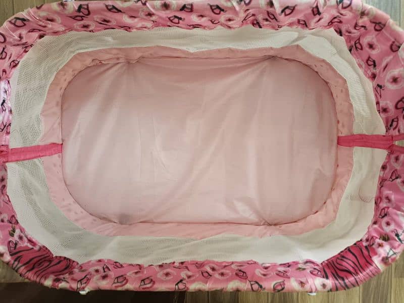 Baby Pink Cot For Girls 4