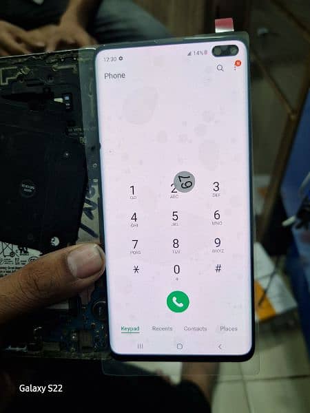 s10 s10 plus  s10e doted lcd panel only lcd hy mobile ni 7