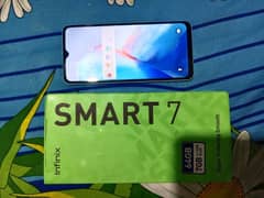 Infinix smart 7 Ram 4+3 Rom 64 GB