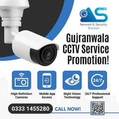 We are providing All service about security cameras or network