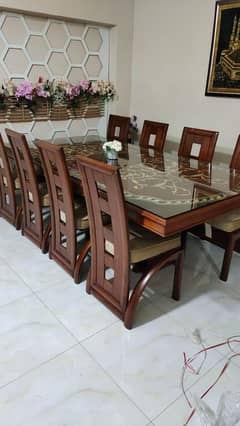 Dining Table Pure Tali Wood 8 Seater