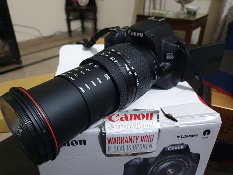 Canon EOS , With Sigma 28-300 Lense 3