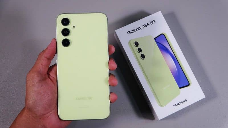 samsung a54 green clour 2