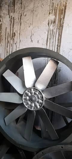 Exhaust blower fans