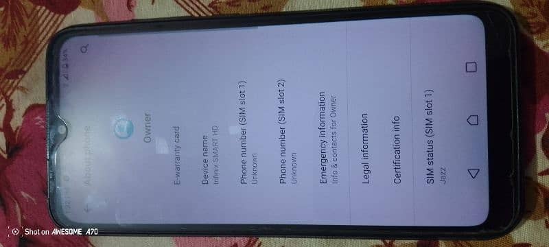 infinix smart Hd 2/32 1