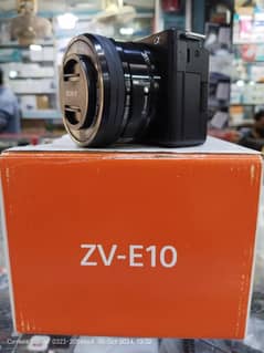 Sony ZVE10 with Lens All most brand new