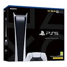 PS5 Slim Digital Edition 1TB  (Box packed) - international version