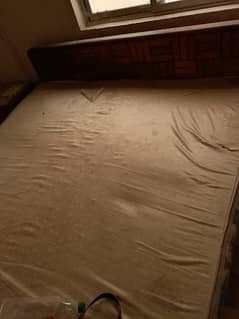 bed set with mattress