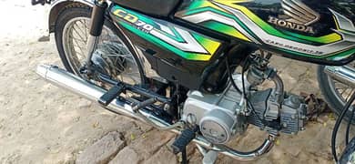 Honda CD 70 Like New Black Colore Applied For