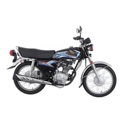 Honda cg 125Cc black applied for brand new