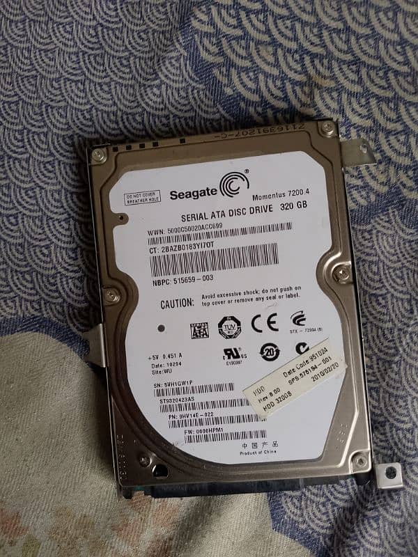 320gb hard drive 1