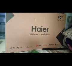 Haier LED Android 40" Mint condition in warranty