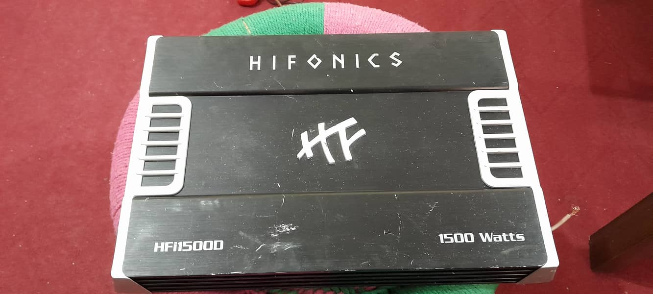 Hifonics HIF1500D mono amplifier 3