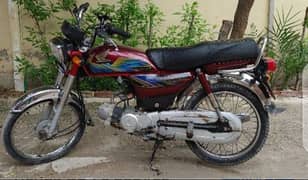 honda cd 70cc 2021 model new condition  all genuine engine pak argentl