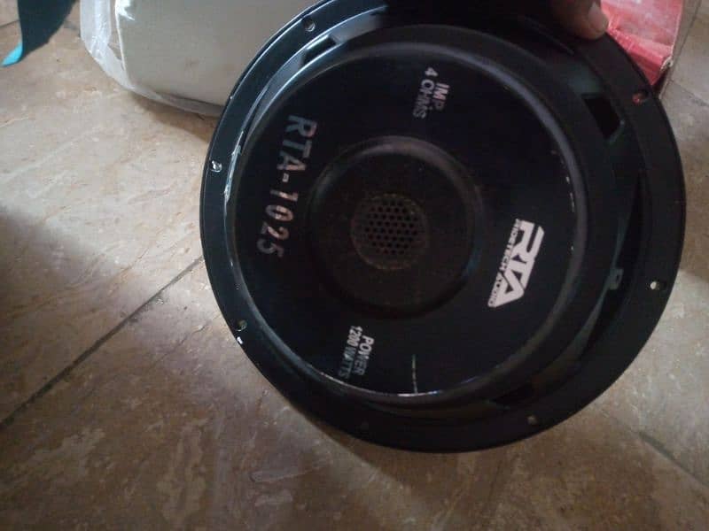 RTA new subwoofer 10 inch 1