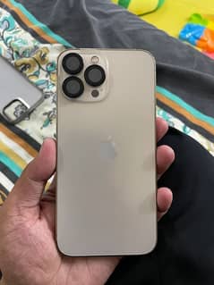 Iphone 13 pro max pta approved 128 gb gold 0