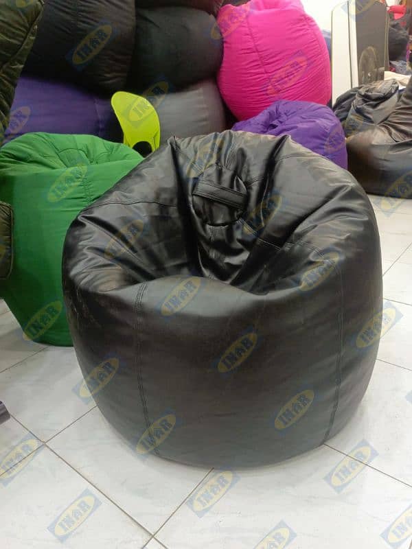 XL Leather Bean Bag | Clearance SALE 1