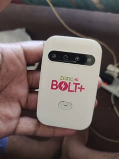 Zong BOLT+ Device For Sale all sims working Unlock hay