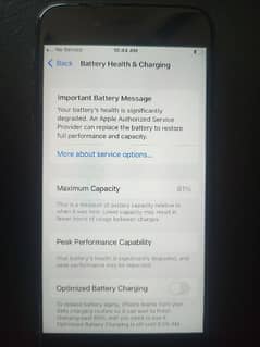 i phone 8 . . 64 non Pta . . 81% health water pack