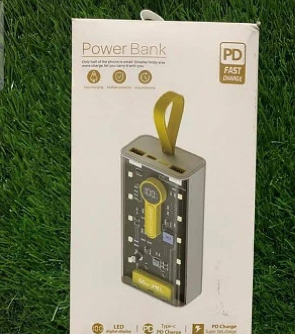 20000mah power bank 66w fast charging. PD 20W fast charging 1