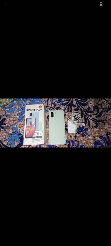 Phone Redmi A2 Plus 3 64 GB RAM With Box Charger for sale 2