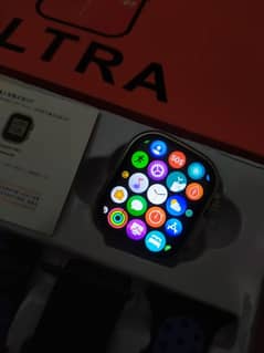 Ultra 7 in 1 Smart Watch with Free Charging Adopter