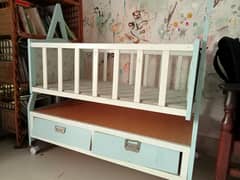 Wooden Baby Cot