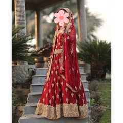 Bridal Lehnga Medium Size.